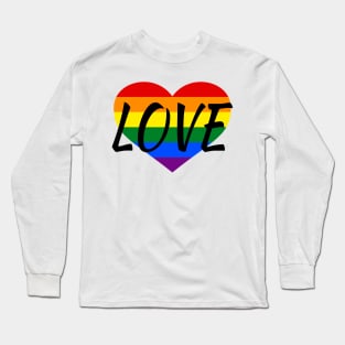 LOVE (Heart) Long Sleeve T-Shirt